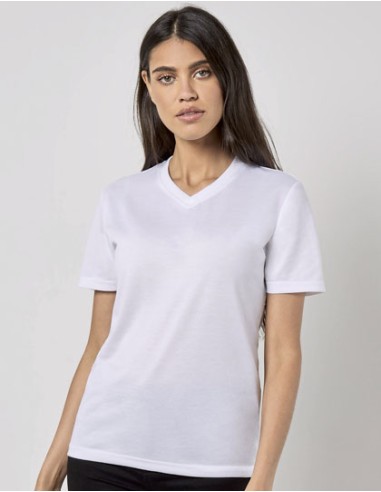 XPR-XP522-Womens Subli Plus® V-Neck T-Shirt